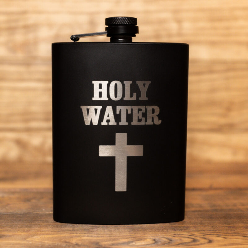 WHISKEY FLASK - HOLY WATER