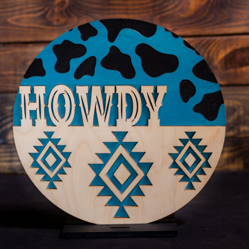 HOWDY - WALL ART