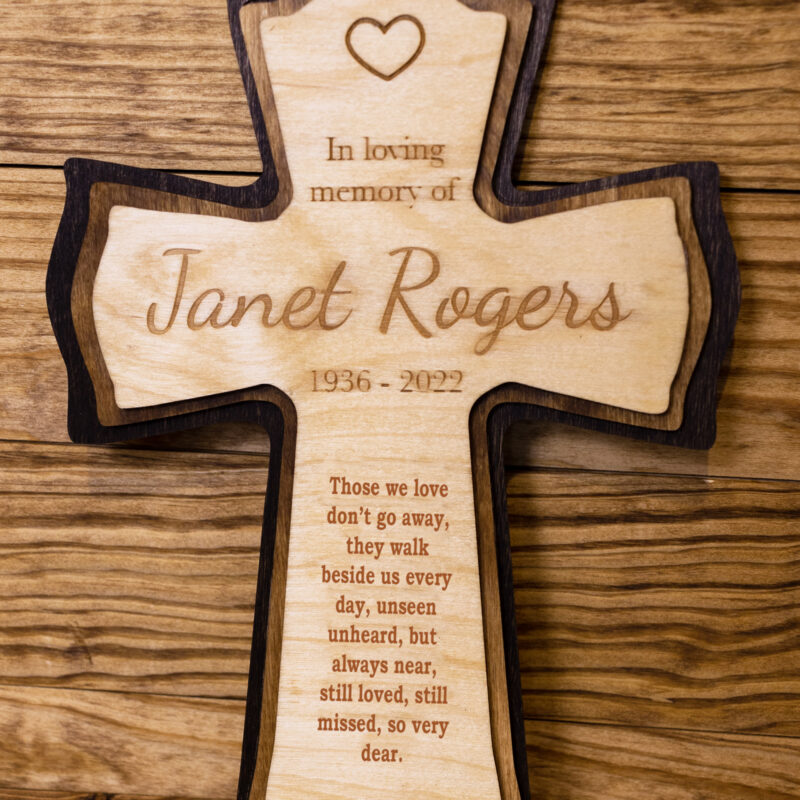 IN LOVING MEMORY CROSS