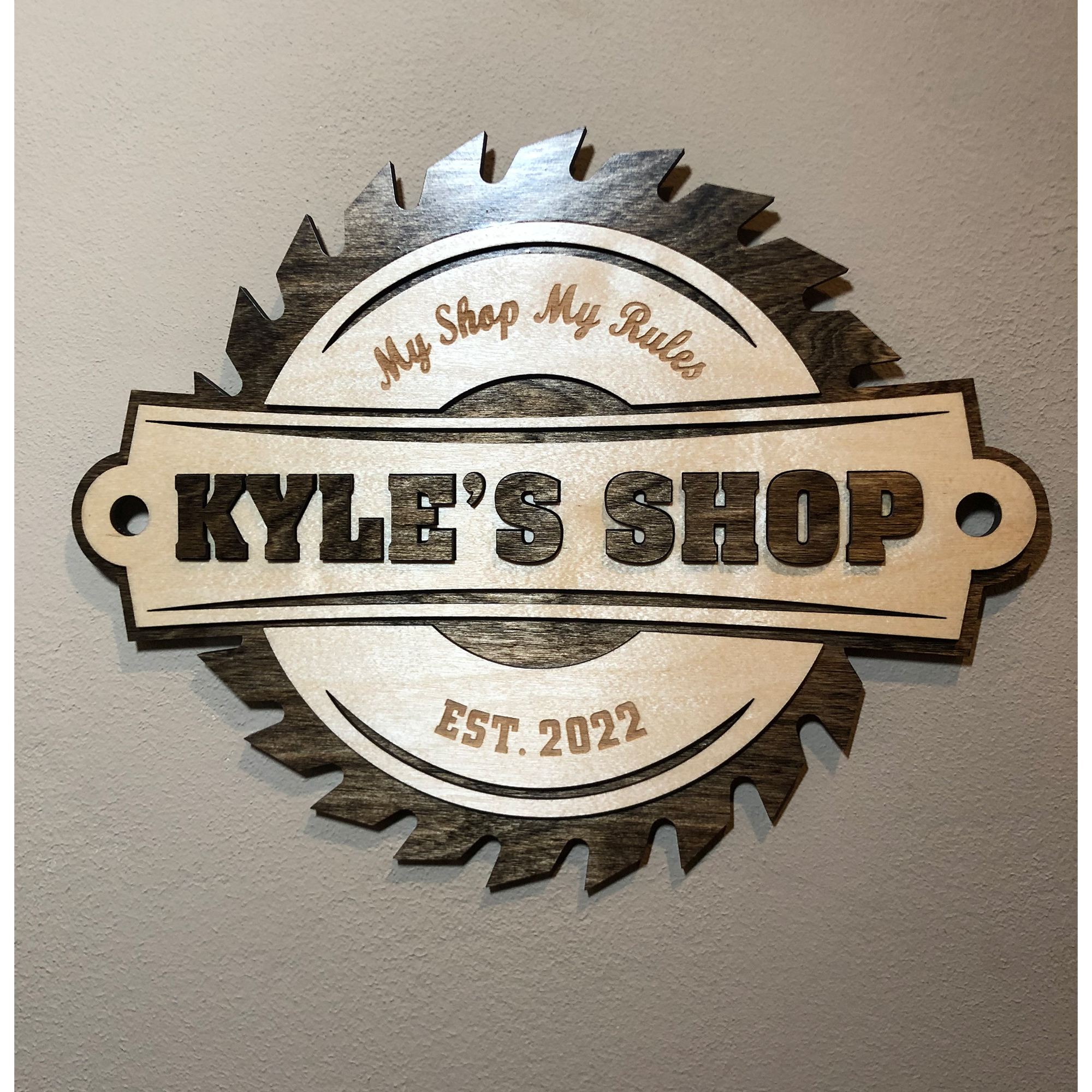 CUSTOM SHOP SIGN