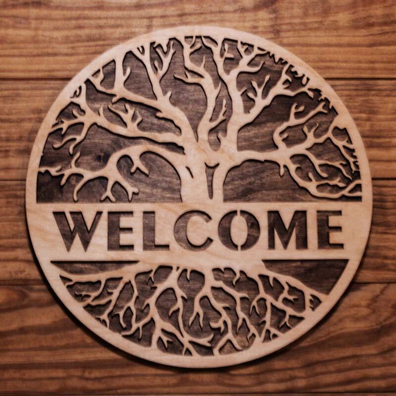 WELCOME SIGN - TREE OF LIFE