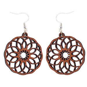 Bloodwood Pisces Earrings