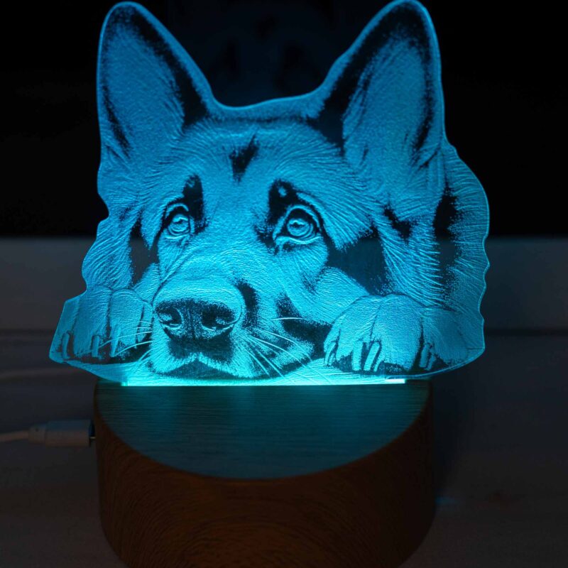 German Shepherd LED Night Light