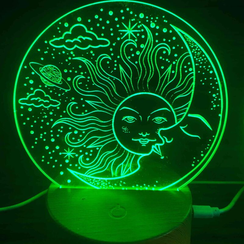 SUN & MOON LED Night Light
