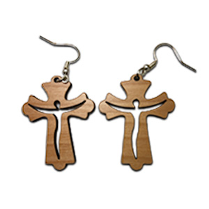 Jesus On The Cross Earrings