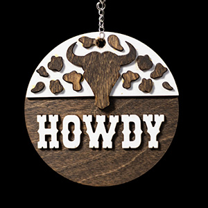 HOWDY CAR CHARM