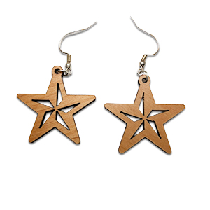 Texas Star Earrings